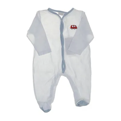 Rompers (White, Blue) from Linvosges