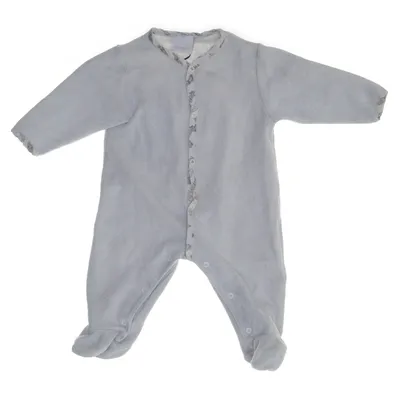 Rompers (Gray) from Linvosges Cotton, Polyester