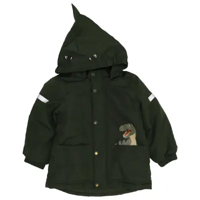 Outdoorjakke (Grøn) fra Lindex Kids Polyester