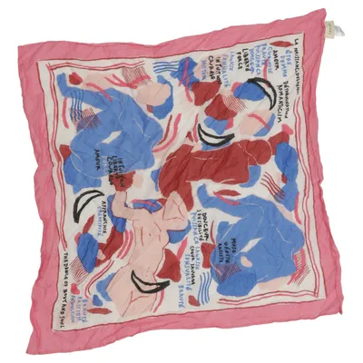 Handkerchief (Pink, Blue, Multicolored) from Sézane Organic cotton