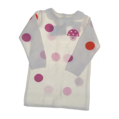 Tröja (Vit, Flerfärgad) från Jacadi Paris Kashmir, Polyamid, Ull