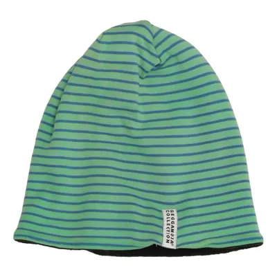 Beanie-Mütze (Grün, Blau) von Geggamoja Collection Bio-Baumwolle, Polyester
