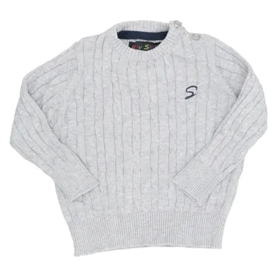 Sweater (Gray) from Baby Skill Cotton