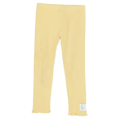 Leggings (Gul) fra Little People Bomuld, Elastan