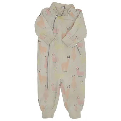 Overall (Beige, Multicolored) from Lindex Baby Cotton, Polyamide, Polyester