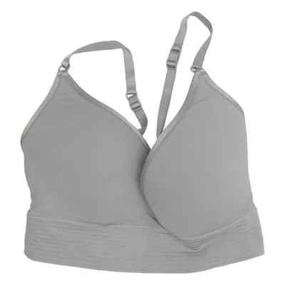 Brassière (Gris) de Jockey Coton, Élasthane, Modal, Polyamide, Polyester, Viscose
