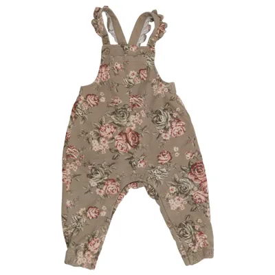 Hängselbyxor (Beige, Flerfärgad) från Newbie by KappAhl
