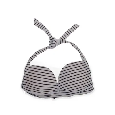 Bikiniöverdel (Vit, Blå) från Monday Swimwear Nylon, Elastan