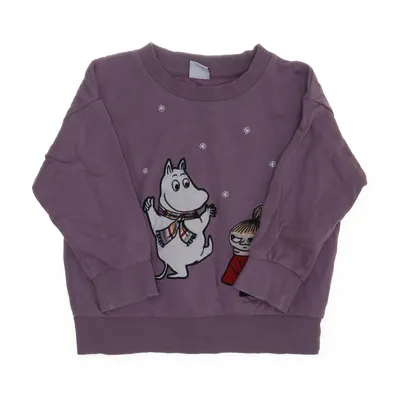 Collegetröja (Lila, Flerfärgad) från Moomin Bomull