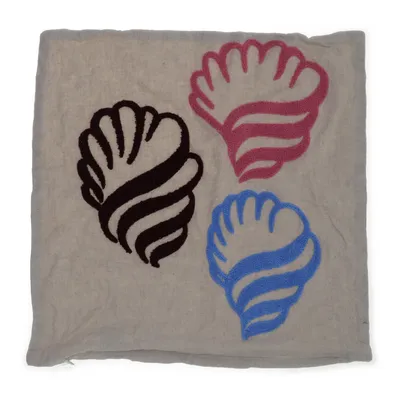 Kuddfodral (Beige, Flerfärgad) från Åhléns Bomull, Linne, Polyester