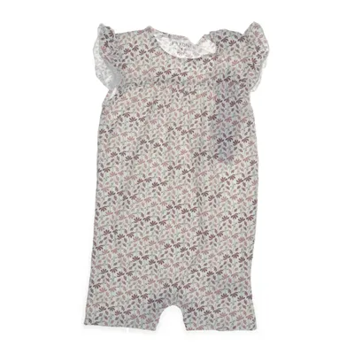 Rompers (Purple, Multicolored) from Fixoni Cotton, Elastane