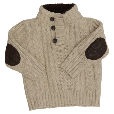 Sweater (Beige) from BabyGap Acrylic, Cotton, Nylon, Polyester, Wool
