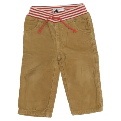 Pantalon en velours (Marron, Rouge, Blanc) de Baby Boden Coton