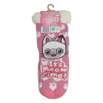Knit socks (Gabby's Dollhouse) from Dreamworks Acrylic, Polyester