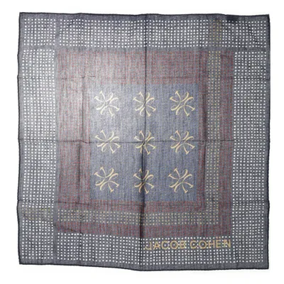 Scarf (Flerfärgad) från Jacob Cohen Bomull, Silke