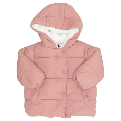 Winterjacke (Pink, Weiß) von Tex Baby Polyester