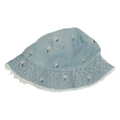 Bucket hat (Blauw, Meerkleurig) van Rikiki Acryl, Katoen, Polyamide, Polyester, Viscose