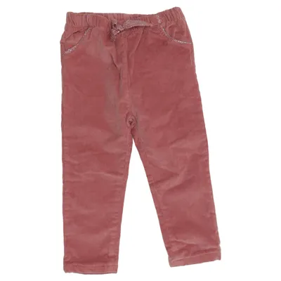Fløjlsbukser (Pink) fra Koton Baby Bomuld, Elastan