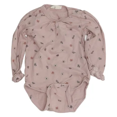 Body (Rosa) från Minymo Elastan, Ekologisk bomull, Polyester