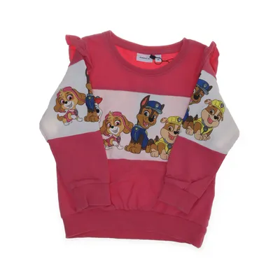 Collegetröja (Rosa, Vit) från Name It Bomull, Elastan