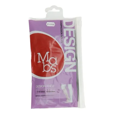 Bas de contention (Noir, Multicolore) de Mabs Élasthane, Polyamide