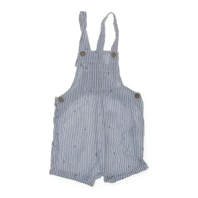 Hängselbyxor (Blå, Vit) från Newbie by KappAhl Bomull