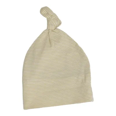 Bonnet (Beige, Blanc) de Pigeon Coton biologique