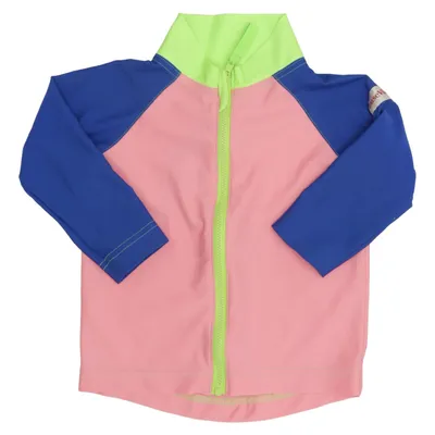 Swim shirt (Pink, Blue, Yellow) from Imse Vimse Elastane, Polyamide, Polyester