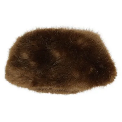 Mössa (Brun) från Topshop Akryl, Polyester