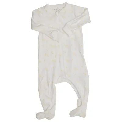 Barboteuse (Blanc, Jaune) de Fixoni Coton