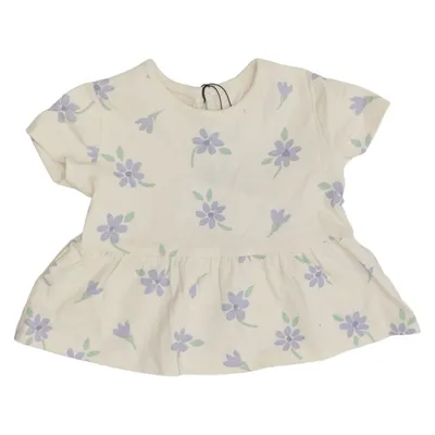 Dress (Beige, Purple) from George Cotton