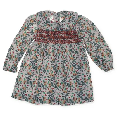 Jurk (Wit, Meerkleurig) van Mothercare Katoen, Modal