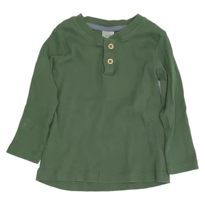 Henley shirt (Groen) van Alana Organisch katoen