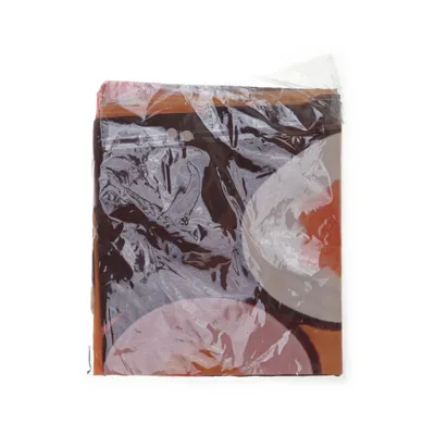 Duschdraperi (Orange, Brun, Beige)