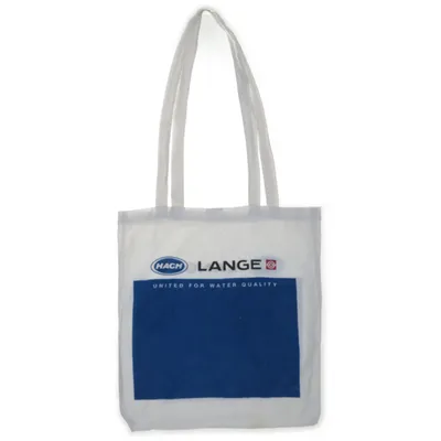 Sac en toile (Blanc, Bleu) de Lange
