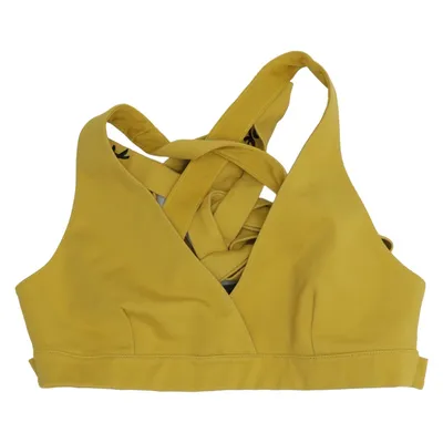Bikini top (Geel) van Ace Tee x H&M Elastaan, Polyamide, Polyester, Viscose