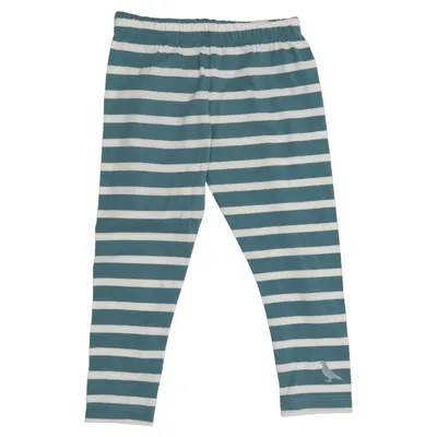 Legging (Bleu, Blanc) de Pigeon Coton biologique