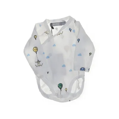 Body (Vit, Flerfärgad) från Åhléns Elastan, Ekologisk bomull