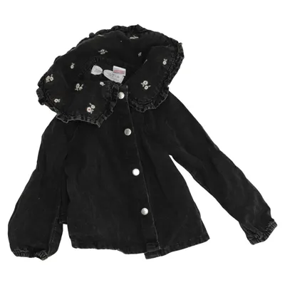 Denimjakke (Sort) fra Zara Bomuld