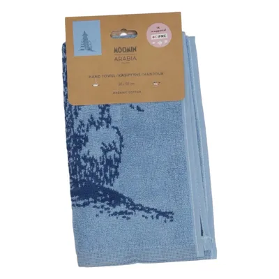 Towel (Blue) from Moomin by Arabia Cotton