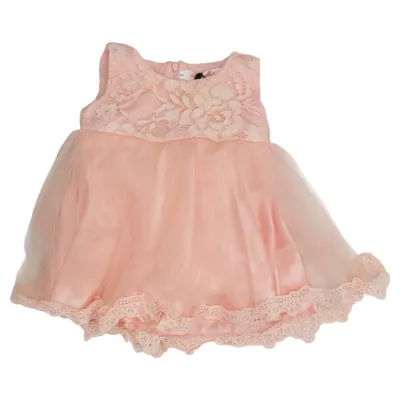 Blomsterpigekjole (Pink) fra Ai Meng Baby