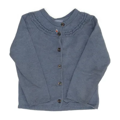 Cardigan (Blue) from Jacadi Paris Angora, Cotton, Polyamide