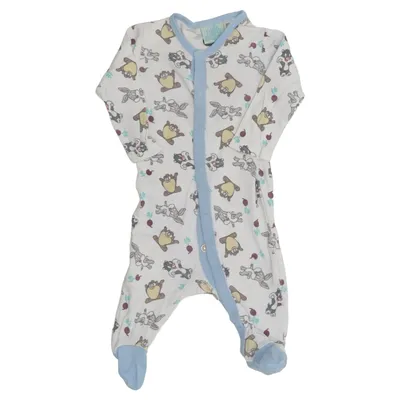 Rompers (White, Blue, Multicolored) from Baby Looney Tunes Cotton