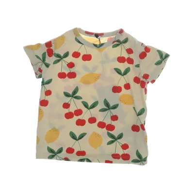 T-shirt (Gul, Flerfarvet) fra Mini Rodini Økologisk bomuld