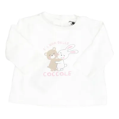 Long sleeve T-shirt (White) from Blukids Cotton, Elastane