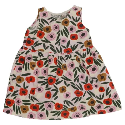 Klänning (Rosa, Flerfärgad) från Uniqlo Baby Bomull