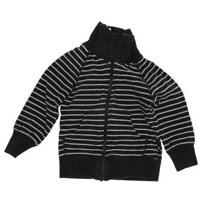 Cardigan (Black, White) from Kids by Lindex Cotton, Elastane
