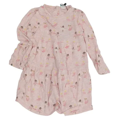Jurk (Roze, Meerkleurig) van Topomini Elastaan, Viscose