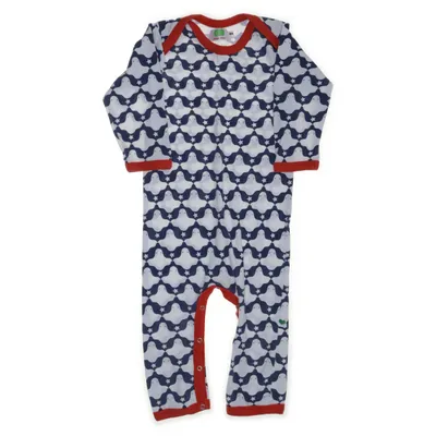 Sparkdräkt (Blå, Vit, Röd) från Sture & Lisa Ekologisk bomull