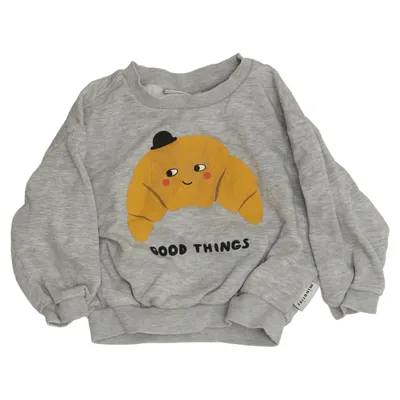 Sweatshirt (Grijs, Meerkleurig) van Minories Katoen, Polyester, Viscose